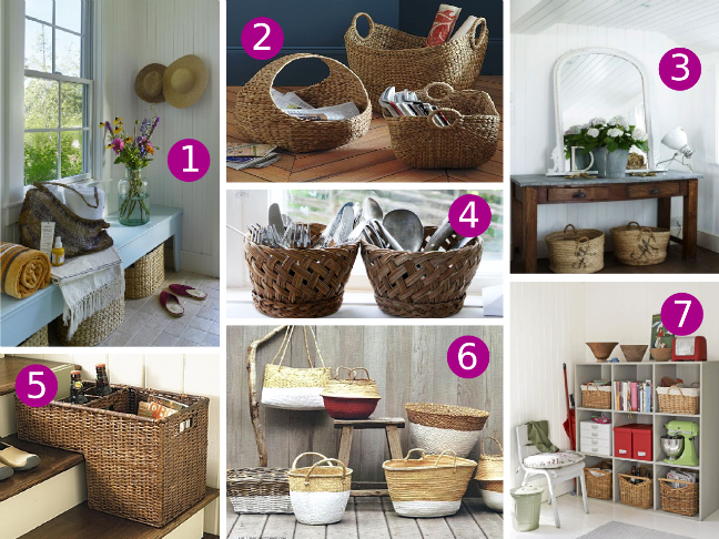 23 Home Decorating Ideas With Baskets