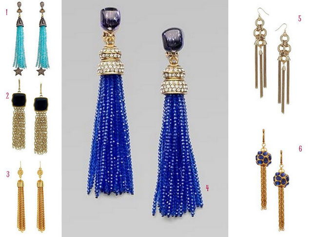 tassel earrings trend