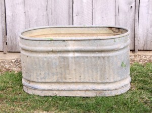 DIY Water Trough Herb Garden