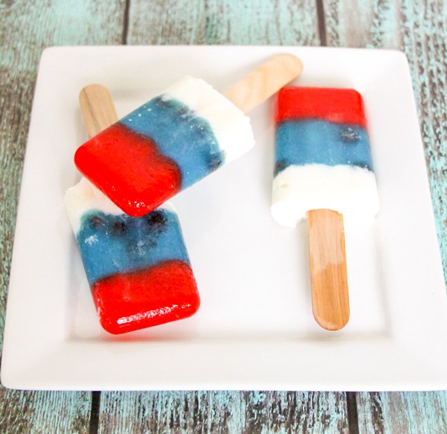 Red White and Blue Popsicle Recipe