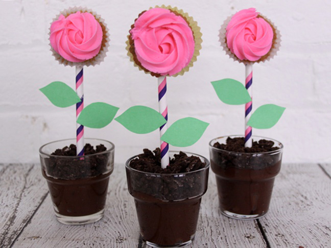 Edible Art, Flower Pot Cake - Amazing Cake Ideas