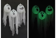 glow in the dark balloon halloween ghosts