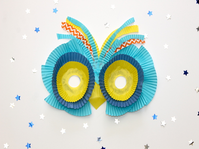 Paper Owl Mask 