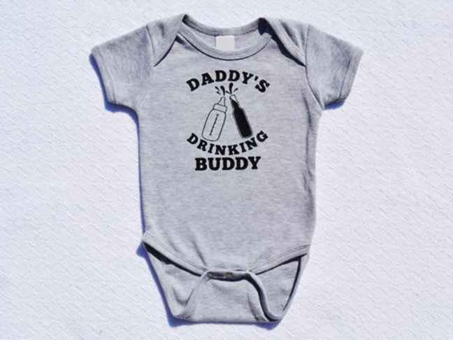 Daddy's mini 2024 me onesie