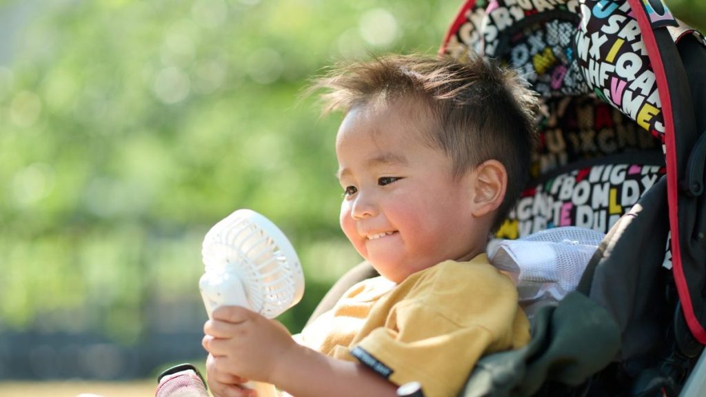 keeping baby cool summer