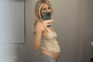 Justine Lupe Nobody Wants This pregnant while filming