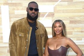 LeBron James, Savannah James arrives at the Los Angeles Premiere Of Netflix's "Hustle" at Regency Village Theatre on June 01, 2022 in Los Angeles, California.