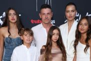 roducer Andre Lemmers and executive producer Adriana Lima and family attend “The Thicket” World Premiere at AMC The Grove 14 on September 04, 2024 in Los Angeles, California.