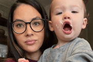 Olivia Munn Thanksgiving kids photos