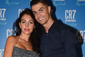 Cristiano Ronaldo and Georgina Rodriguez celebrate the launch of new CR7 Play It Cool with friends and family on September 12, 2019 in Turin, Italy.