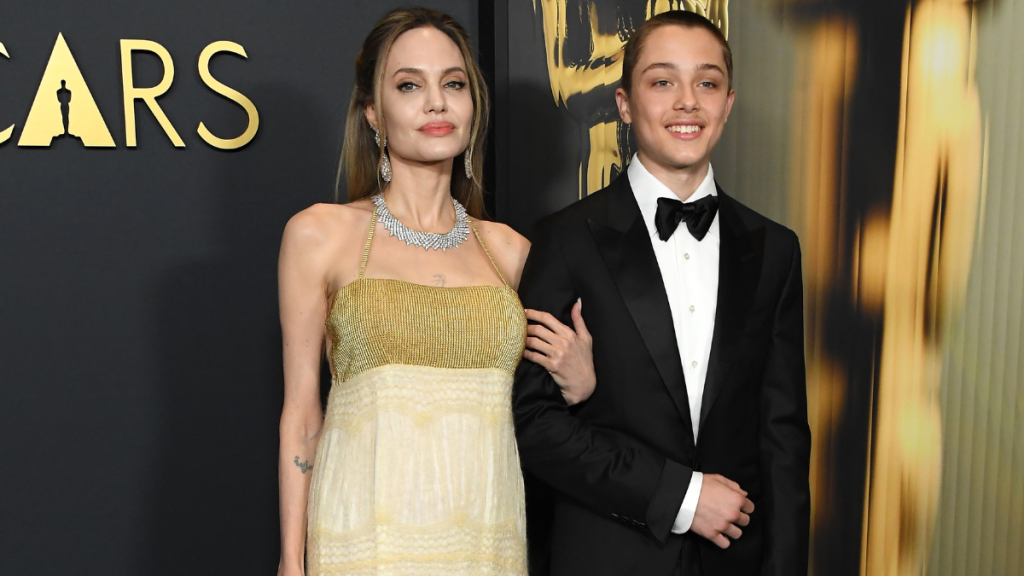 Angelina Jolie son Knox LA fire kids