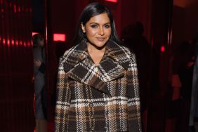 Mindy Kaling attends the Patou Menswear Fall-Winter 2025/2026 show as part of Paris Fashion Week on January 26, 2025 in Paris, France.