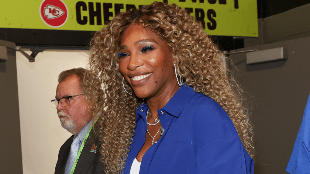 Serena Williams daughter Super Bowl 2025 photos