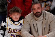 Ben Affleck son Samuel sneakers convention video