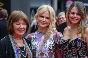 Actress Nicole Kidman (centre) with her mother Janelle Ann Kidman (left) and niece Lucia Hawley (right) as they attend the 2018 AACTA Awards Presented by Foxtel at The Star on December 05, 2018 in Sydney, Australia.