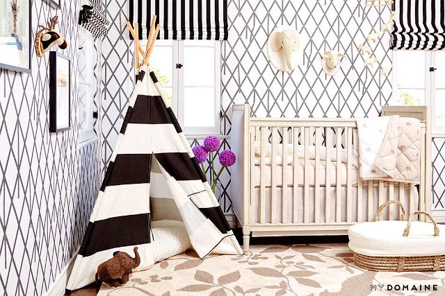 Pattern Paradise Baby Girl Nursery